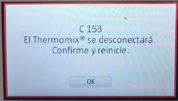 Error C153 thermomix tm6